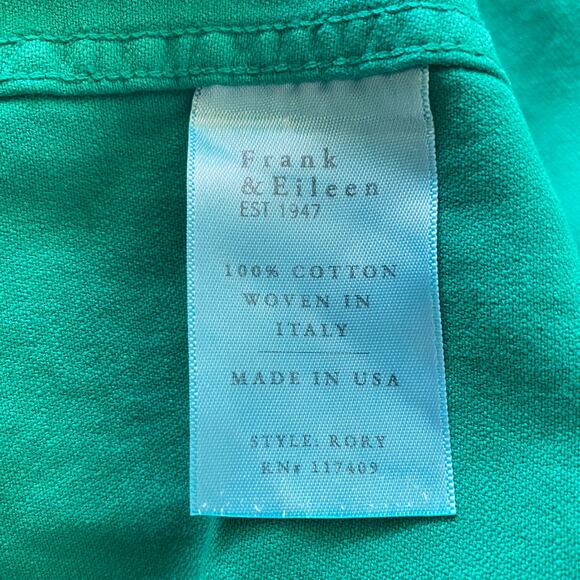 Frank & Eileen Rory Maxi Shirtdress Green - Picture 10 of 12